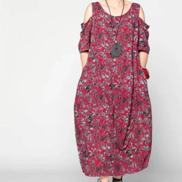 Kaliyana Cold Shoulder Acqua dress, Women's S/M - Picture 1 of 5